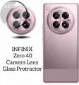 INFINIX ZERO 40 Back Camera lens 3D tempered glass Protector for Iphone Infinix zero 40 Premium Quality full lens cover for infinix zero 40. 