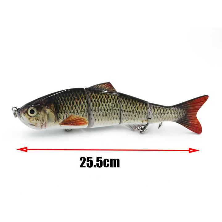25cm%20135g%20New%20Artificial%20Bait%20Big%20Fishing%20Lure%204%20Segment%20Sinking%20Swimbait%20Crankbait%20Hard%20Bait%20Slow%20Big%20Game%20Fish%20Lure%20-%20Image%205