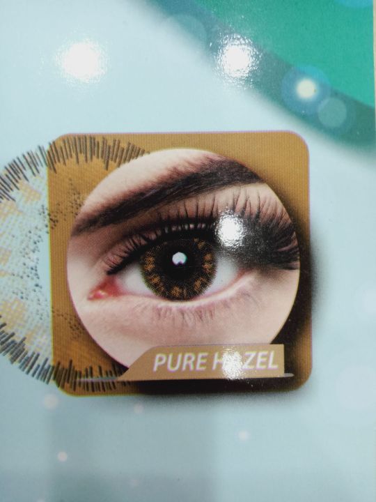 ICON clear& color contact lens, Extended wear lense with kit