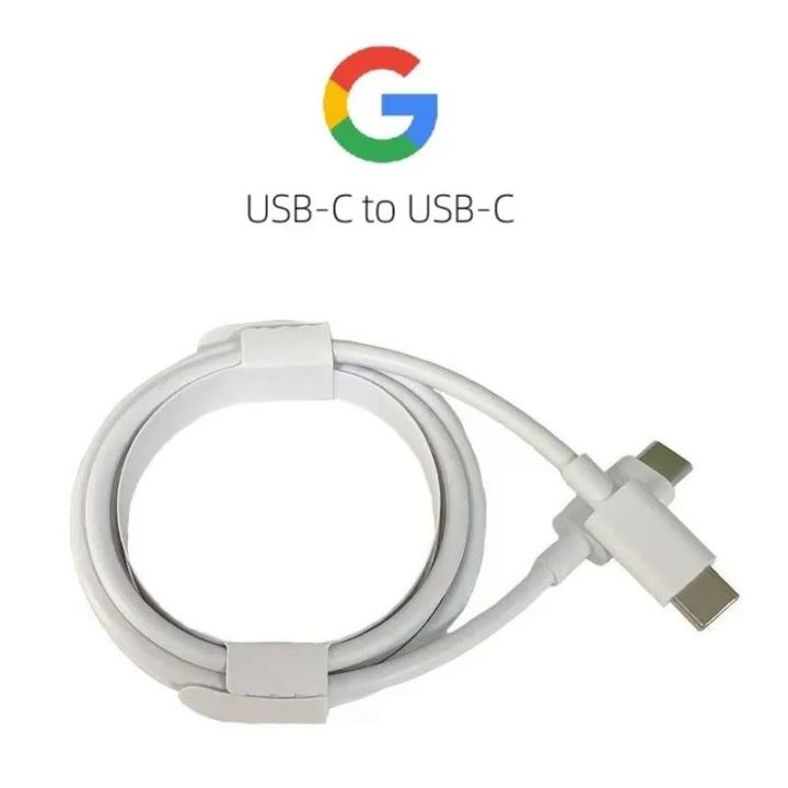 Original Google Pixel 7 6 5 Pro Fast Charge Cable 30W PD Quick Charger USB C to TypeC Cord For Pixel Slate 6A 5A 4A 3 XL XXL