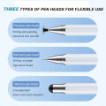 3 in 1 Stylus Pen For iOS Android Touch Pen Drawing Capacitive Pencil For iPad Tablet Smart phone.