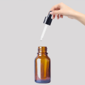 5Pcs 5ml 10ml 15ml Dropper Bottles with Scale Essential Oil Glass Amber Liquid Pipette Bottle Refillable Bottles Travel Tool. 