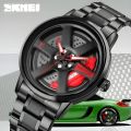 SKMEI 1787 Rotation Wheel Stainless Steel Watch for Men. 