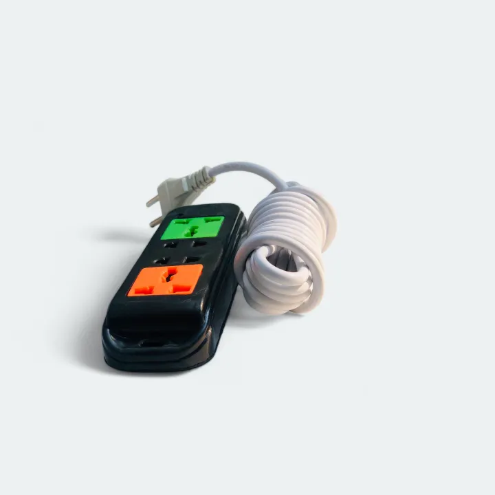 Power%20Extension%20Outlet%20with%204%20Sockets%20(2%20simple%20+%202%20universal%20sockets)%20with%203%20meters%20long%20Copper%20wire%20-%20Image%203