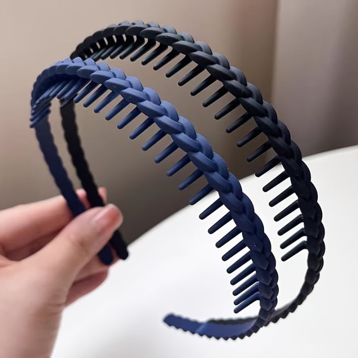 New%20Style%20Toothed%20Anti-slip%20Hair%20Band%20for%20Women%20Hair%20Pressing%20Card%20Hair%20Bundle%20Hair%20Braid%20Plastic%20Special%20for%20Washing%20Face%20-%20Image%203