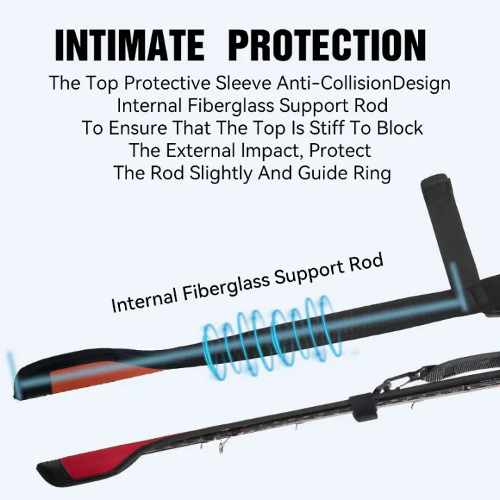 Kingdom%20Spinning%20Fishing%20Rods%2073cm-152cm%20Casting%20Rod%20Protection%20Rope%20Length%20Adjustable%20For%20Protection%20Rods%20Cap%20Pole%20Storage%20Bag%20-%20Image%205