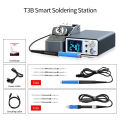 AIXUN T3A T3B Intelligent Soldering Station Welding T115/T210/T245 /T12 Rework Station T3AS T3BS for PCB BGA Soldering Tools. 