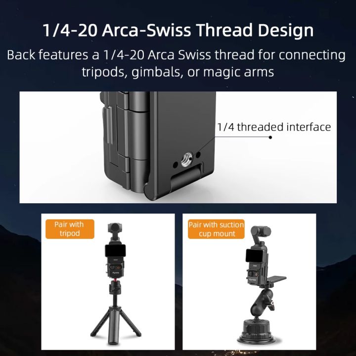 Flymile%20Pocket%204%20Magnetic%20Mount%20Holder%20Multifunctional%20Tabletop%20Base%20Bracket%20Adjustable%20for%20%20Pocket%203%20Accessories%20-%20Image%206