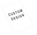 Customize A4 size uncuttable glossy stickers sheet /paper. 