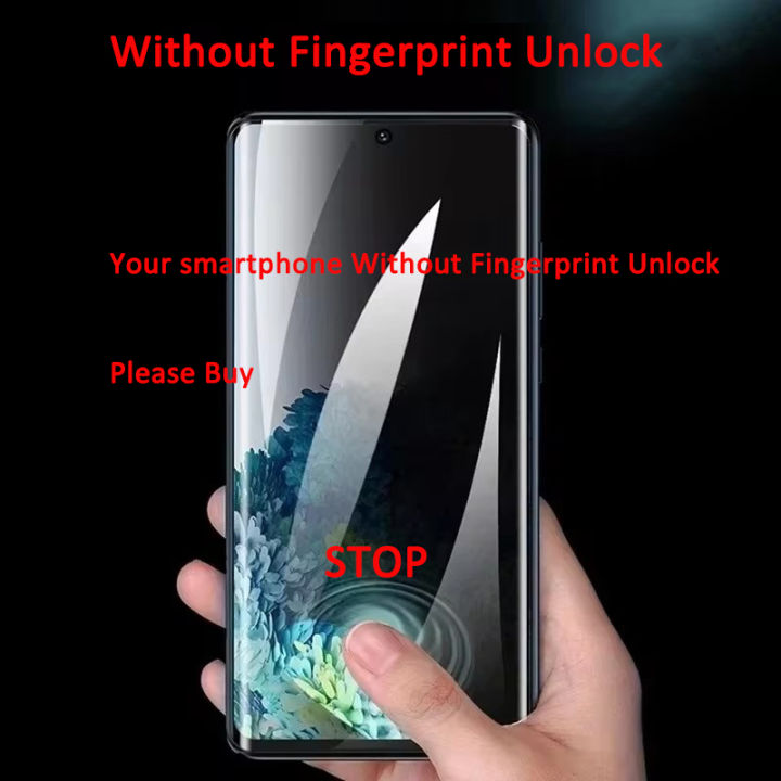 3pcs%20Privacy%20Hydrogel%20Film%20For%20Samsung%20Galaxy%20S25%20S24%20S23%20S22%20Ultra%20Plus%20FE%20Screen%20Protector%20Without%20Fingerprint%20Unlocking%20-%20Image%204