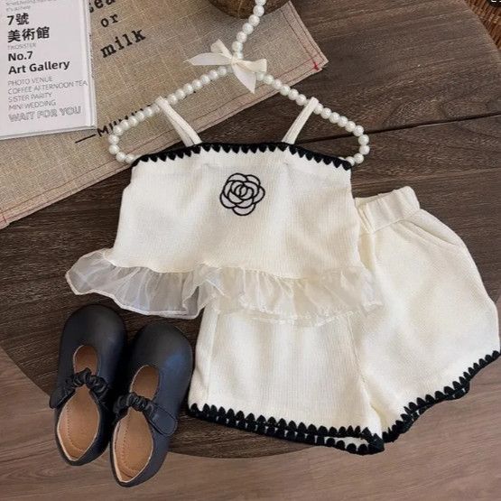 Children's%20Sets%20Floral%20Embroidered%20Strappy%20Top%20+%20Shorts%202-Piece%20Set%20Summer%20Kids%20Clothes%20Girls%20Kids%20Clothes%20Girl%20Clothes%20-%20Image%205
