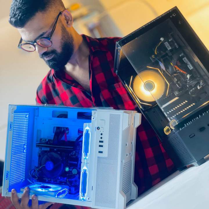 Intel Core i5 7th Gen RAM 8GB SSD 128 M.2 Nvme or HDD 500GB Graphics 4GB Built In Gaming PC