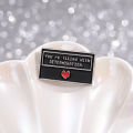 You're Filled With Determination Enamel Pin Sans Undertale Game Brooch Lapel Backpack Badge Funny Jewelry For Friends.