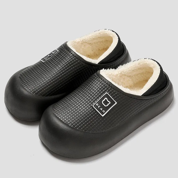 Waterproof%20Cotton%20Slippers%20for%20Women%20Men%20Winter%20Outdoor%20Indoor%20Non%20slip%20Home%20Plush%20Shoes%20Thick%20Bottom%20Cute%20Bear%20Shoes%20Couple%20-%20Image%207