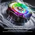 Memo CX10 RGB Pro Model With Digital Display Magnetic and Cllip Mobile Cooling Fan for Gaming Mobile Cooler Phone Radiator by Ecoelec.