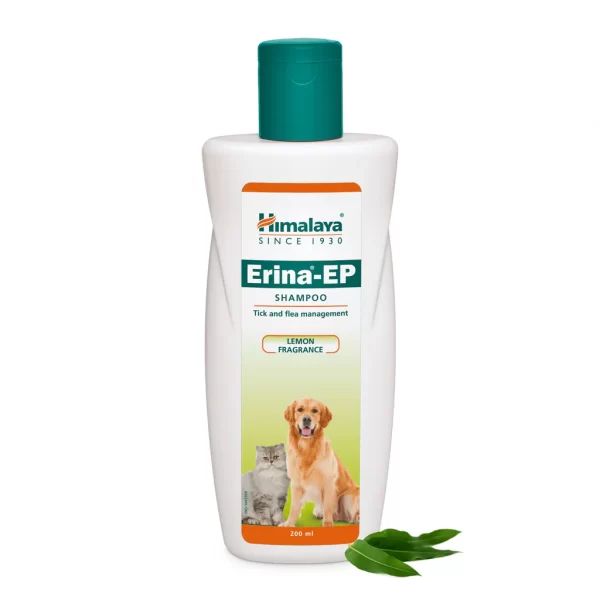 Himalya Erina EP Flea & Tick Shampoo (200ml) for Dog & Cat