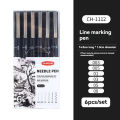 3/15Tip Black Pigment Micro-Pen Fineliner Ink Pens,Drawing Artist Illustration Pens Multiliner for Sketching Anime Manga Design. 