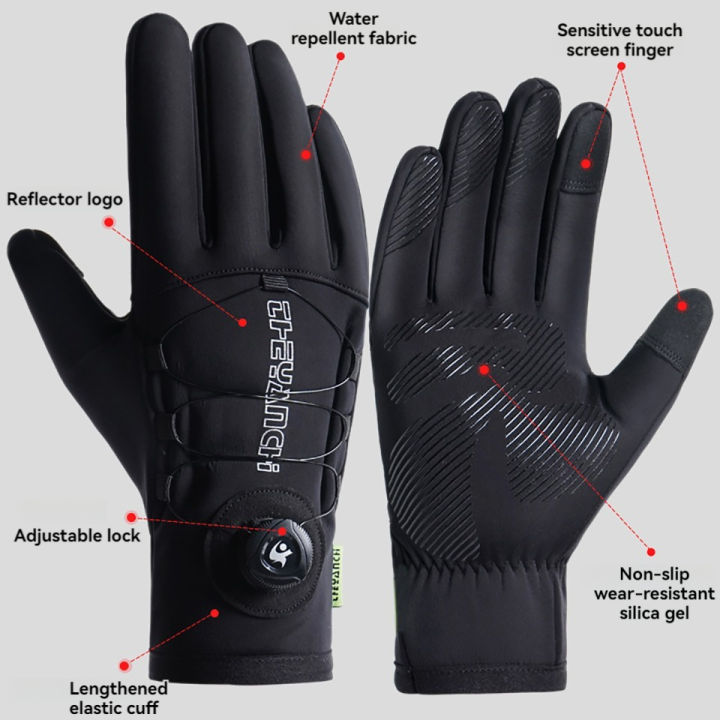 GTUBIKE%20Winter%20Cycling%20Gloves%20Warm%20Fleece%20Windproof%20Full%20Finger%20Gloves%20Touch%20Screen%20Anti-slip%20Adjustable%20Buckle%20Men%20Bike%20Gloves%20-%20Image%205
