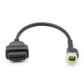 4Pin/6Pin Motorcycle OBD2 Adapter Cable for Honda Diagnostic Connector OBDII 16Pin Extension for CBR CRF.