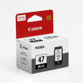 Canon PG 47 Black Cartridge - Genuine Canon Ink Cartridge - Printer Ink Replacement. 
