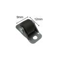 4 Pieces Small Wheel Castors Multipurpose Sliding Door Pulley Silent for Workbench Shelves Cupboard Table Small Furniture. 