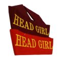 Head Girl sash/slash for school and college students.. 