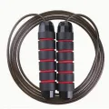 Jump Rope Professional Tangle Free Rapid Speed Jumping Rope Foam Handle Adjustable Steel Skipping Rope Gym Fitness Slim Body. 