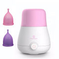 Menstrual Cups Steamer with 2 Silicone Period Cups Steam Cleaner High Temperature Wash Kit Cleaning & Sterilizer of Menstruation. 