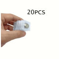 20pcs magnetic fasteners for sewing - invisible metal fasteners for clothing and bags, easy-to-use handicrafts, DIY accessories.