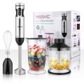 YISSVIC Hand Blender 1000W 700ml Immersion Blender 9 Speed Control 4-in-1. 
