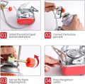 Safe and Foldable Camping Cart Stove for Camping and Outdoors |. 