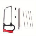 7pcs Multifunction Mini Saw Multi-purpose Small Hack Model Woodworking Line Manual Devil Hand. 