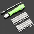Multifunctional Portable 32 in 1 Precision Screwdriver Tool Set made of ABS Material. 