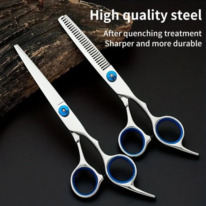 Hairdressing%20Scissors%20Stainless%20Steel%20Professional%20Hairdressing%20Scissors%20Cutting%20Thinning%20Scissors%20Barber%20Shear%20Home%20Salon%20-%20Image%204