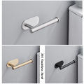 Self Adhesive Toilet Paper Holder Wall Mount No Punching Stainless Steel Tissue Towel Roll Dispenser Bathroom Kitchen Wall Hooks. 