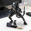 New MOC  Aliens Drooling Monster Building Blocks Xenomorph Action Figure Toys Parasitoid DIY Bricks  For for . 