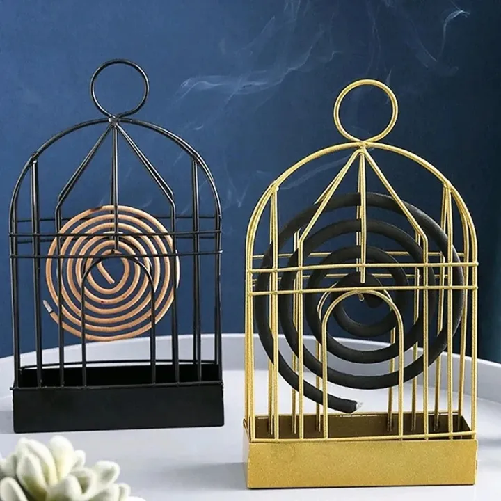 1pc%20Fireproof%20Mosquito%20Coil%20Holder%20%E2%80%93%20Wrought%20Iron%20Hanging%20Birdcage%20Design%20-%20Image%202