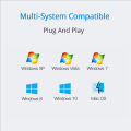 5HV2 stereo 7.1 channel with cable sound card USB sound card Computer games dedicated external high-end sound card. 