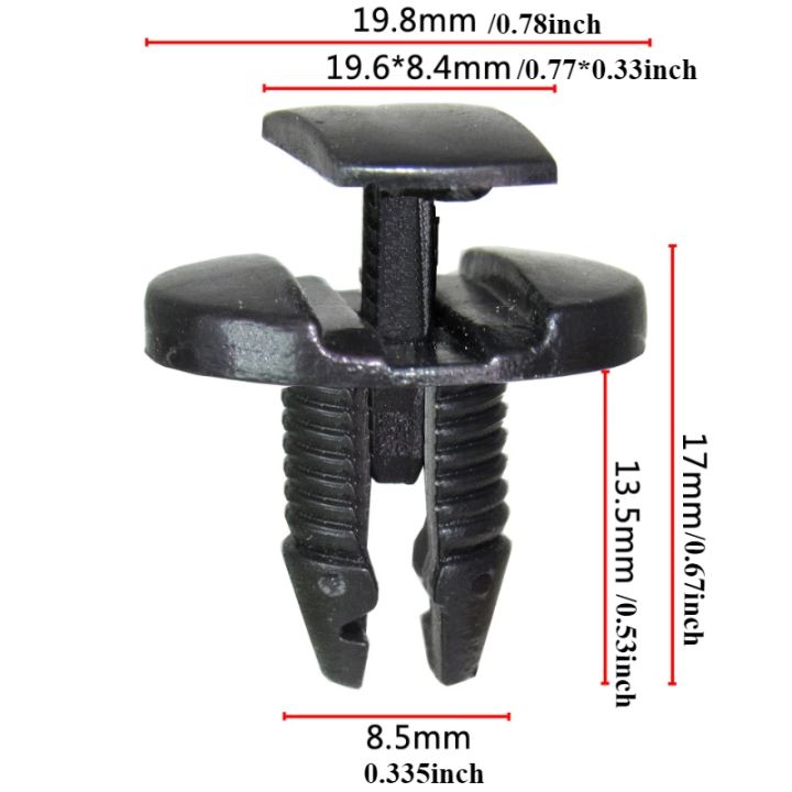 10/20/30/50Pcs%20Automotive%20Fastener%20Clip%20Suitable%20for%20Peugeot%20Citroen%20Bumper%20Plastic%20Buckle%20Mudguard%20Lining%20Wheel%20Fixing%20Clip%20-%20Image%202