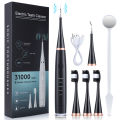 Dental Scaler Ultrasonic Scaler Tooth Cleaner Dental Stone Removal Electric Sonic Plaque Remover for Teeth Stain Tartar. 