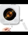 Adirigo Desktop Portable CD Player with Bluetooth - Multifuctional Wall Mounted Music CD Player Built in HiFi Speakers Home Audio Boombox with Remote Control Input Output with Pulling Switch. 