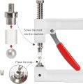 Pearl Setting Machine 6 Inch Punching Tool For 4 To 9 Mm Beads (1 Set) Multipurpose Embroidery Sewing Art Crafts Decoration. 