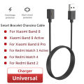 Magnetic Charger for Xiaomi Smart Band 8, 9,8pro, 8 Active / Redmi Watch 3 Active, Watch4, Band 2 Universal USB Charging Cable. 