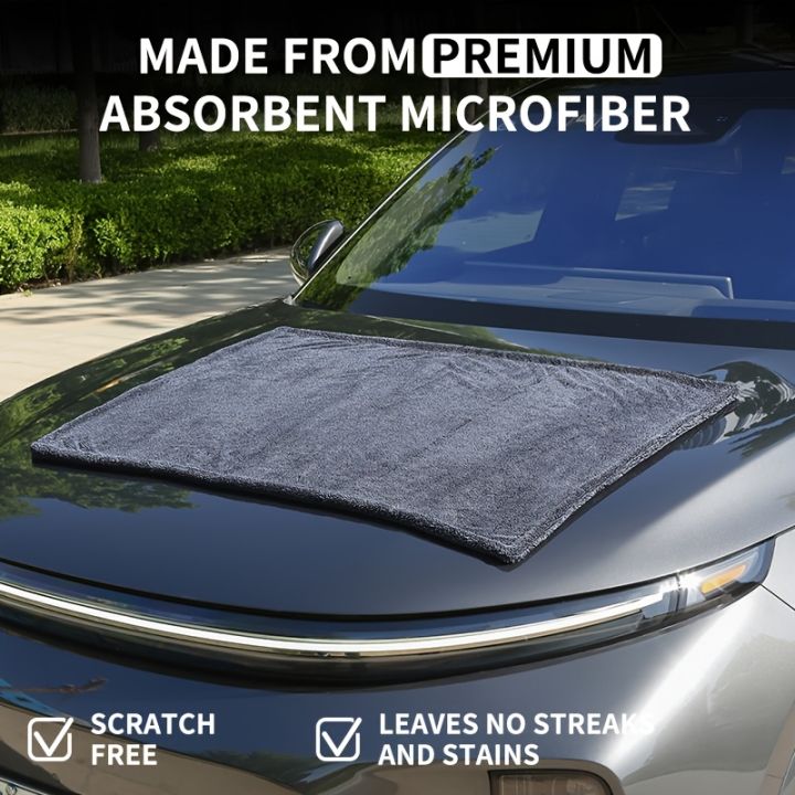 1400GSM%201/2pcs%20XXL%20Microfiber%20Car%20Drying%20Towel%20-%20Large%20Double-Sided%20Twisted%20Loop%20Cloth,%20Ultra%20Absorbent,%20Quick%20Dry,%20Streak-Free%20-%20Image%206
