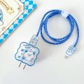 Shipped from Thailand! Cute cartoon charging cable case for Apple power adapter 18W/20W charging cable protector Cable Protector broken. 