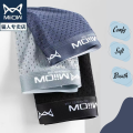 MiiOW 3-Pack Men's Mesh Boxer Briefs - Antibacterial Ice Silk Underwear, Breathable & Comfortable (XL-4XL). 