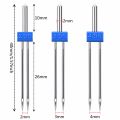 3 PCS Twin Needles Size 2/3/4mm And Wrinkled 9 Grooves Sewing Presser Foot Feet For Singer Brother Sewing Machine Accessories. 