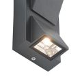 Gesto Wall Lights - 10W IP65 Waterproof Wall Lamp - K Shape Fancy LED Light for Wall - Up & Down Aluminum Wall Lamps - Outdoor Wall Lights for Elevation,Garden & Patio Lights - (Warm White). 