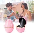 Ring Box with LED Light Rose Jewelry Ring Case Jewellry Display Gift Boxes for Proposal Wedding Ring Box Ceremony Engagement Proposal Anniversary. 