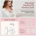 6PCS Duckbill Valve & Silicone Diaphragm Compatible with Eufy S1 Pro/S1/E10, NCVI/Zooawa/Nuliie S32 Breast Pump Accessories.